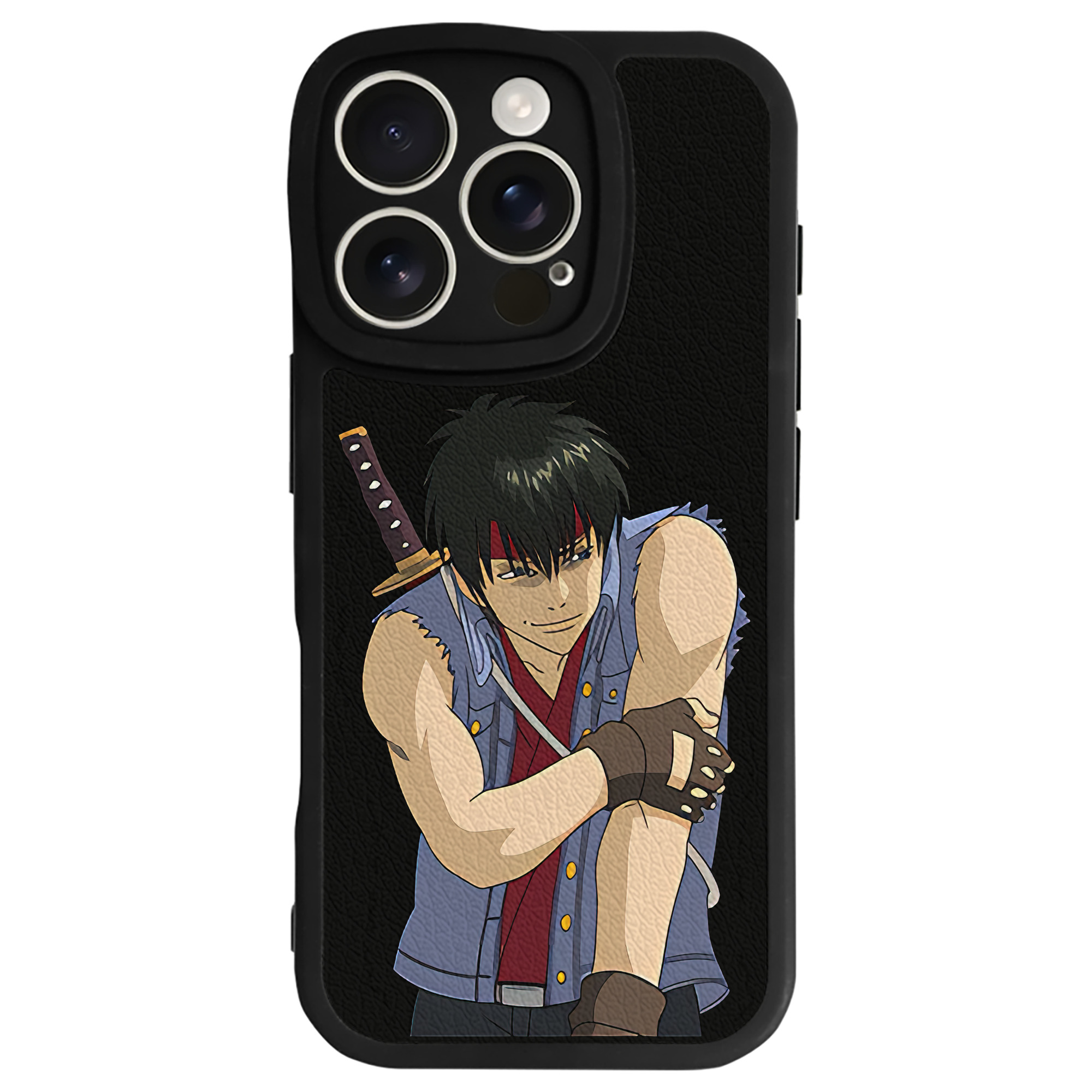 （画像用） ぎんたま 坂田銀時（さかたぎんとき） 神楽 志村新八（しむら しんぱち） GINTAMA Sakata Gintoki Kagura Shimura Shinpachi 【iPhone 16シリーズ対応】シリコンスマホケース（レザー調） 材質：シリコン